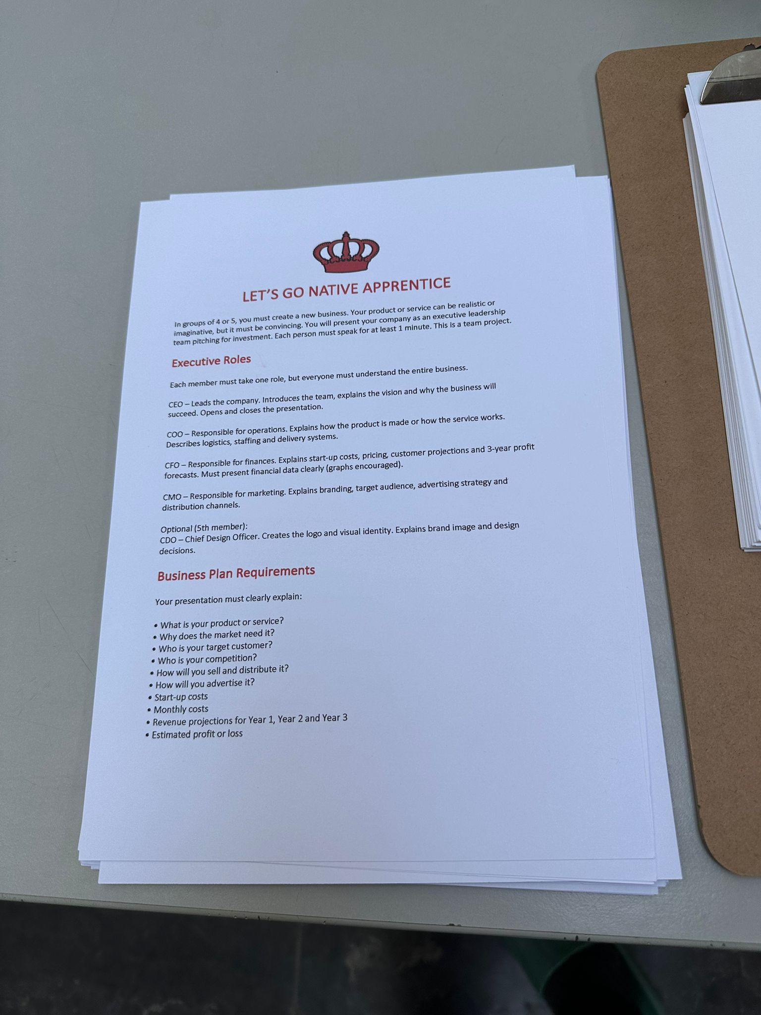 LGN Apprentice brief — page 1